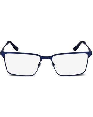 Lacoste Rectangular-Frame Glasses - Metallic