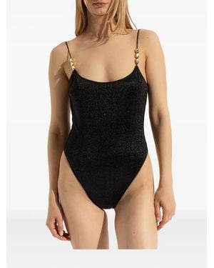 Oséree Maillot De Bain À Paillettes - Noir
