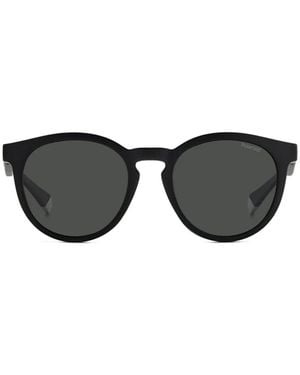 Polaroid Runde Sonnenbrille - Schwarz