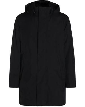 Herno Hooded Parka - Black
