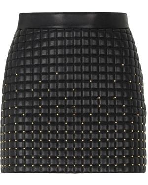 Roberto Cavalli Gesteppter Minirock - Schwarz