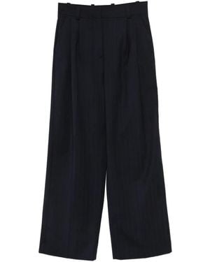 Maje Pinstripe Pants - Blue