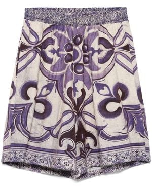 FAMILY FIRST Amalfi Shorts - Lila