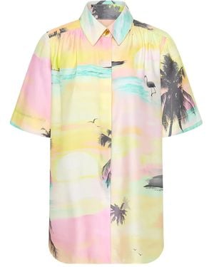 Aje. Paradise Buttoned Shirt - Multicolor