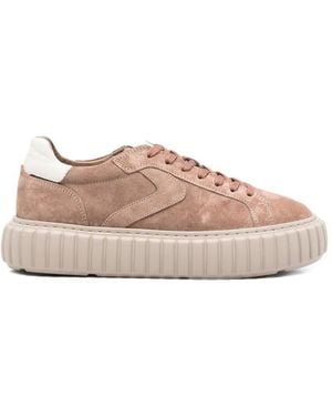SERGIO MORETTI FIRENZE Ridged-Sole Trainers - Pink