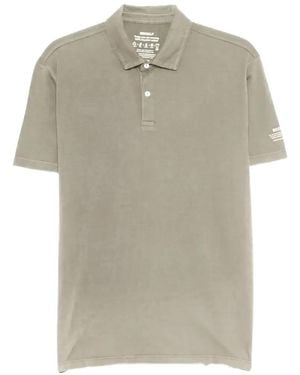 Ecoalf Button Polo Shirt - Gray