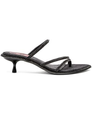 DIESEL D-Havanna Kittie Sandals - White