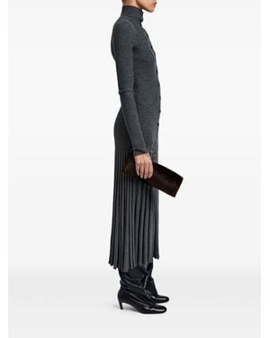 Proenza Schouler Clutch in Zylinderform - Weiß