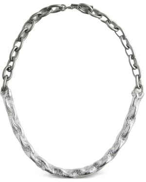 Maison Margiela Collana A Catena - Bianco