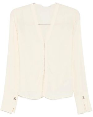 Patrizia Pepe Blusa Essential - Neutro
