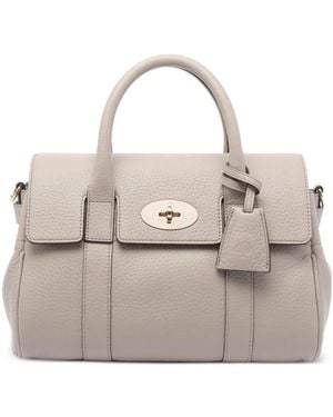Mulberry Tas Met Draaislot - Naturel