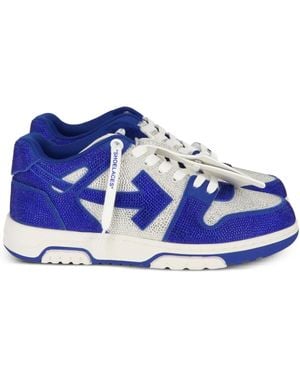 Off-White c/o Virgil Abloh Out Of Office Sneakers - Blauw