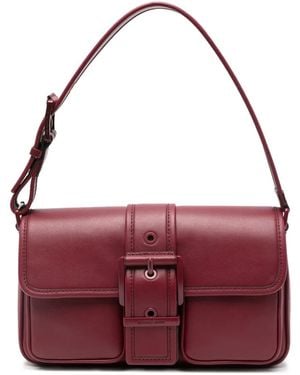 MICHAEL Michael Kors Colby バックル ショルダーバッグ - パープル