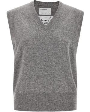 Extreme Cashmere V-neck Vest - Gray