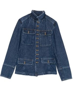 Polo Ralph Lauren Burron-Fasteningdenim Jacket - Blue
