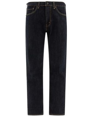 Levi's Vaqueros 505 Con Costuras En Contraste - Negro
