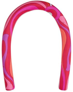 PUCCI Marmo-Print Pool Tube - Red