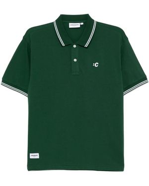 Chocoolate Polo Con Logo Bordado - Verde