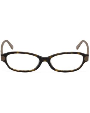 Ferragamo Tortoiseshell-Effect Crystal-Embellished Glasses - Multicolor
