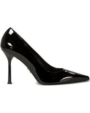 Sergio Levantesi 100Mm Ley Décolleté Leather Pointed-Toe Pumps - Black