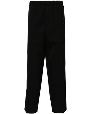 Jil Sander Tapered Trousers - Black