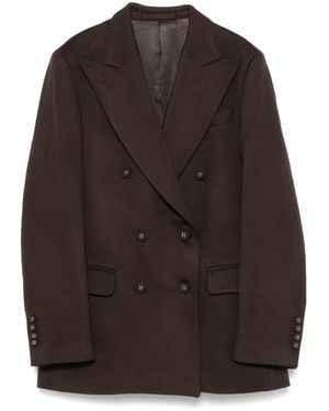 Officine Generale Sandra Blazer - Brown