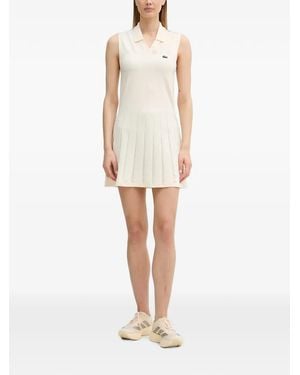 Lacoste Ärmelloses Minikleid - Weiß