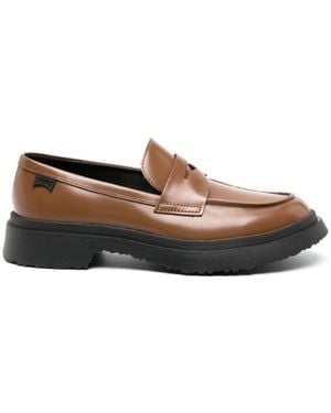 Camper Walden Leather Loafers - Brown