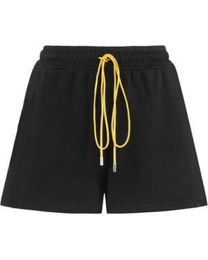 Rhude Cotton Shorts - Black