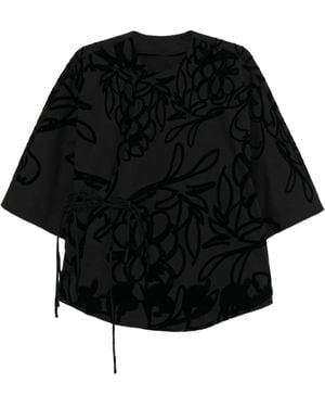 JNBY Jacke Mit Print - Schwarz