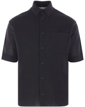 CFCL Pointed-Collar Patch-Pocket Shirt - Blue