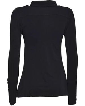 Courreges Patch-Pocket Long-Sleeve Shirt - Black