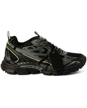 Off-White c/o Virgil Abloh Lace-Up Sneakers - Black