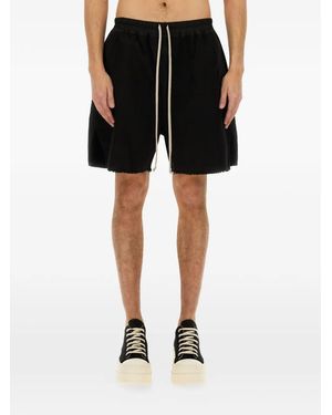 Rick Owens Zip-Detail Track Shorts - Black
