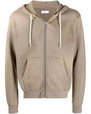 John Elliott Zipped Hooded Jacket - Brown