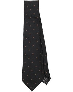 Tom Ford Cravatta A Pois - Bianco
