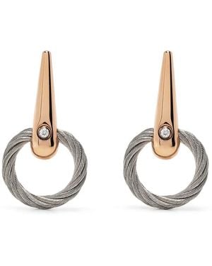 Charriol Infinity Zen Earrings - Metallic