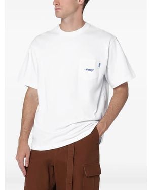 AWAKE NY Patch-pocket Short-sleeve T-shirt - White