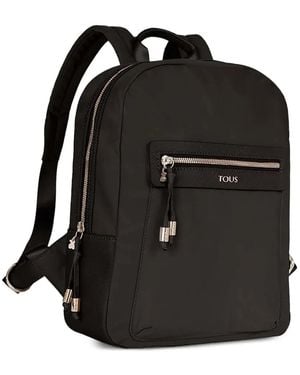 Tous Rucksack mit Logo-Verzierung - Schwarz