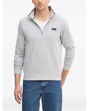 Hackett Sweat Col Zipp� - Grey