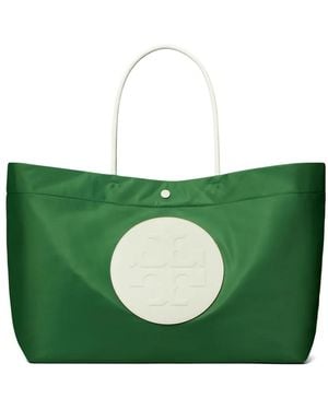 Tory Burch Ella Twist Tote - Green