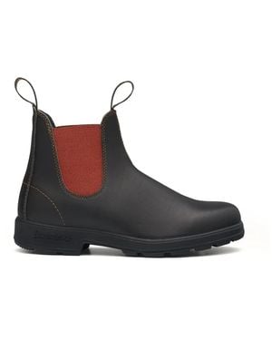 Blundstone 1918 Elasticated Leather Chelsea Boots - Black