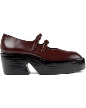 Camper Billie Court Shoes - Brown