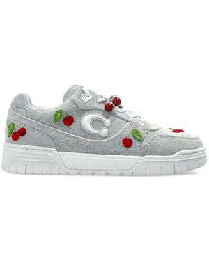 COACH Zapatillas Soho con cereza - Blanco