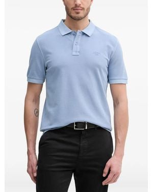 Joop! Ambrosian Logo-Embroidered Polo Shirt - Blue
