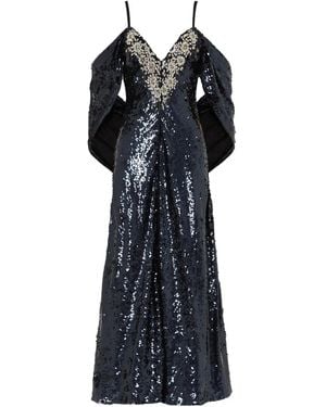 Temperley London Vestido de fiesta Salma - Negro