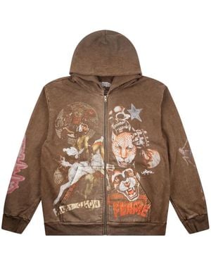 Travis Scott Utopia CM Kapuzenjacke - Braun
