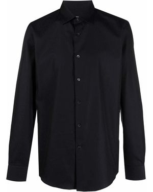 Ferragamo Gancini-Print Shirt - Blue