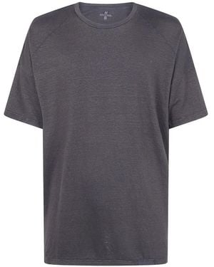 MD75 Raglan-Detail T-Shirt - Grey