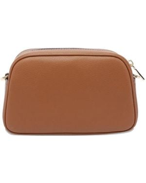 MICHAEL Michael Kors Zip-Closure Logo-Detail Shoulder Bag - Brown